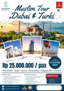 Tour Dubai dan Turki