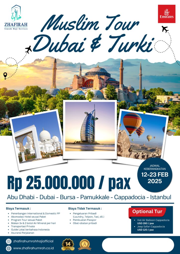 Muslim Tour Dubai Dan Turki